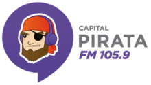 XHGAI capitalpirataFM105.9 logo.png