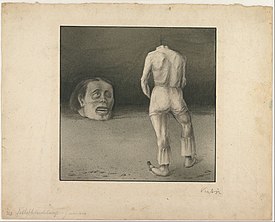 Selbstbetrachtung (self-reflection)
pen and ink drawing by Alfred Kubin (c. 1901) Alfred Kubin - Self-Reflection, c. 1901-1902 - Google Art Project.jpg