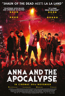 <i>Anna and the Apocalypse</i> 2018 British Christmas zombie musical film directed by John McPhail