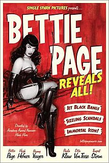 <i>Bettie Page Reveals All</i> 2012 documentary film directed by Mark Mori