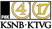 Former logo for KSNB and KTVG until the relaunch of KFXL in July 2009. Fox 4-17 Nebraska.jpg