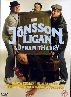 <i>Jönssonligan och Dynamit-Harry</i> 1982 Swedish film