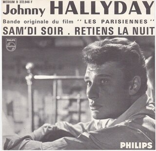 <span class="mw-page-title-main">Retiens la nuit</span> 1961 single by Johnny Hallyday