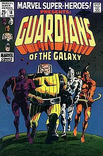 Guardians of the Galaxy (1969 team) 1969 superhero team by Marvel Comics