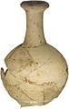 A 3rd century creamware flagon probably used to hold wine.