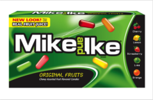 New Mike and Ike Original Fruits packaging launched in 2013.png