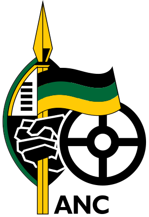 Old logo of the ANC from 1990