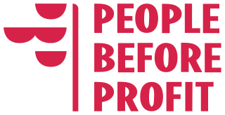 <span class="mw-page-title-main">People Before Profit</span> Irish political party