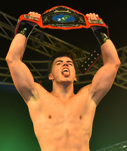 Guevera in April 2019 as the PWFP Ultimate Champion.