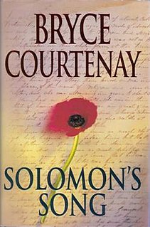 <i>Solomons Song</i> Book by Bryce Courtenay