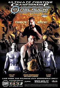 Afiŝo aŭ emblemo por UFC 41: Alsturmo.