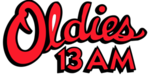 Logo used by WCLG under the branding "Oldies 13AM". WCLG-AM Oldies.PNG