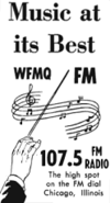 WFMQ's logo WFMQ station logo 1960.png