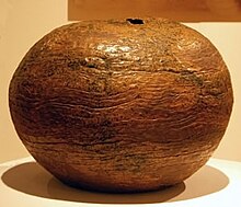 Round, Round, hand-built stoneware sculpture by Sally Fletcher-Murchison, 1967, Hawaii State Art Museum 'Round, Round', 1967, hand-built stoneware by --Sally Fletcher-Murchison--, 1967, --Hawaii State Art Museum--.JPG