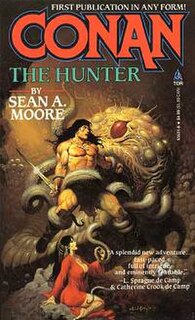 <i>Conan the Hunter</i> Book by Sean A. Moore