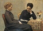 Thumbnail for The Reading (Fantin-Latour)