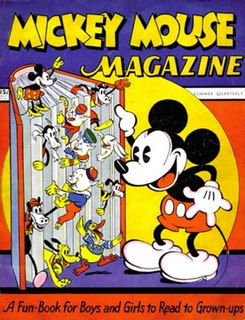 <i>Mickey Mouse Magazine</i> 1935-1940 American Disney comics magazine