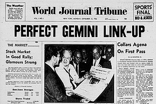 <i>New York World Journal Tribune</i> Defunct newspaper published in New York City