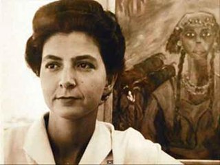 Inji Aflatoun Egyptian painter (1924–1989)