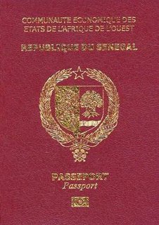 Senegalese passport passport