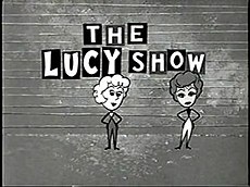 Season 1 opening credits (1962-1963): animations of Lucille Ball and Vivian Vance. Opening credits were changed throughout the show's run. The lucy show.JPG