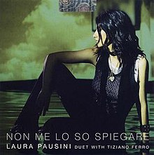 Tiziano Ferro & Laura Pausini - Мен емеспін, сондықтан spiegare.jpg