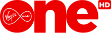 HD logo since 30 August 2018 Virgin Media One HD logo 2018.svg