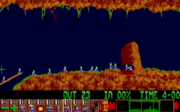 Screenshot of Lemmings