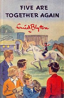 <i>Five Are Together Again</i> 1963 childrens novel by Enid Blyton