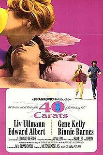 <i>40 Carats</i> (film) 1973 film by Milton Katselas, M. J. Frankovich