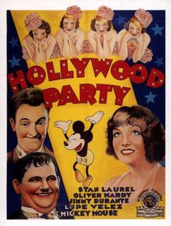 <i>Hollywood Party</i> (1934 film) 1934 film by Sam Wood, Edmund Goulding, Richard Boleslawski, Allan Dwan, Charles Reisner, Roy Rowland, George Stevens