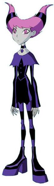 Jinx as she appears in Teen Titans (2003)