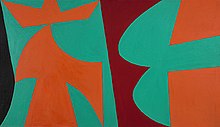 Untitled, 1952, by Lorser Feitelson