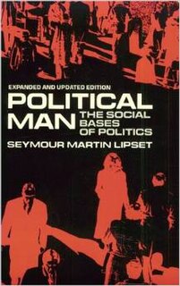 <i>Political Man</i> Book by Seymour Martin Lipset