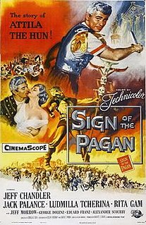 <i>Sign of the Pagan</i> 1954 film by Douglas Sirk