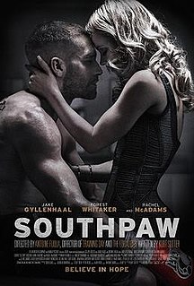 <i>Southpaw</i> (film) 2015 film by Antoine Fuqua