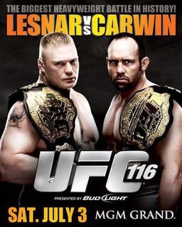 UFC 116 UFC mixed martial arts event in 2010