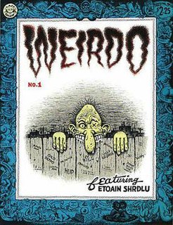 <i>Weirdo</i> (comics) comic book by Robert Crumb