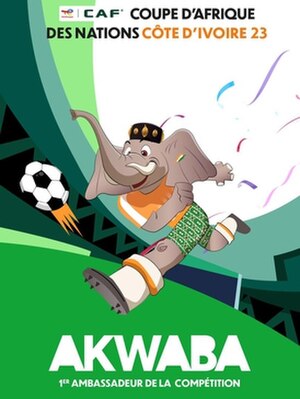 Akwaba, the official mascot of the 2023 Africa Cup of Nations