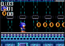 Play Game Gear Sonic Chaos (USA, Europe) Online in your browser 