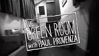 <i>The Green Room with Paul Provenza</i> American TV series or program