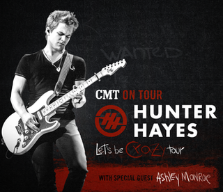 Lets Be Crazy Tour 2013 concert tour by Hunter Hayes