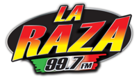 KHLT LaRAZA99.7 logo.png