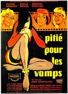 <i>Pity for the Vamps</i> 1956 film by Jean Josipovici