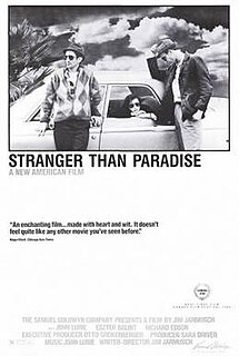 <i>Stranger Than Paradise</i> 1984 film directed by Jim Jarmusch