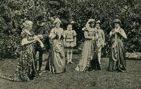 Love's Labour's Lost enacted at Gresham's, c. 1914 Gresham's LLL.jpg