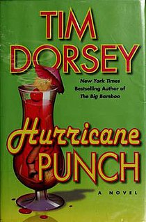 <i>Hurricane Punch</i> novel by Tim Dorsey