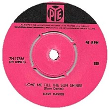 Love Me Till the Sun Shines face label (Death of a Clown single).jpg