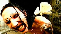 Marilyn Manson in the music video for "Sweet Dreams (Are Made of This)" Marilyn Manson - Sweet Dreams music video.jpg