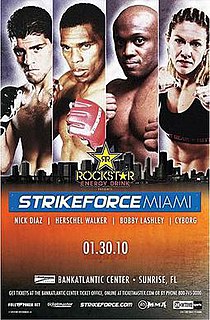 Strikeforce: Miami Strikeforce mixed martial arts event in 2010